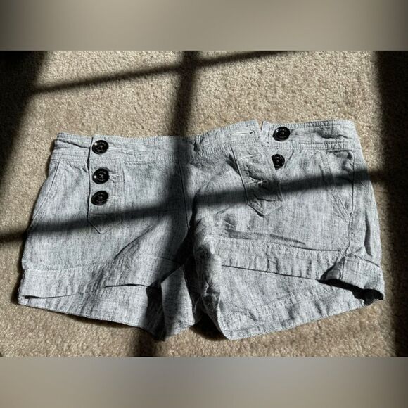 Express Button Up Shorts- sz8 - Picture 1 of 4